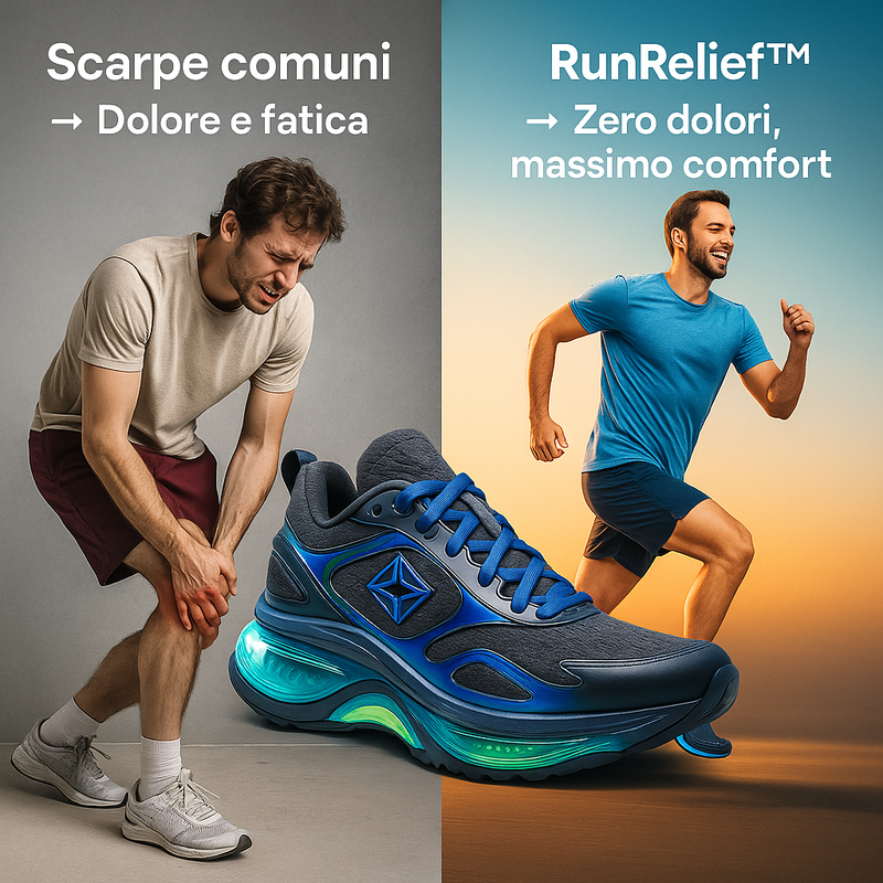 Scarpe da running ortopediche - RunRelief